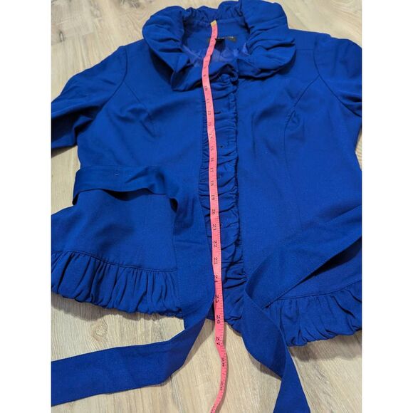 XL INC International Concepts Voltage Ruffled Coat NWT - Picture 13 of 16